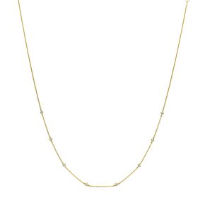 Halskette Anker Zirkonia 40 - 42 - 44 cm