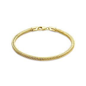 armband vossestaart massief 3,5 mm 19 cm