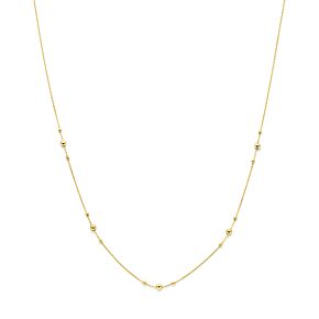 collier bolletjes 42 - 45 cm
