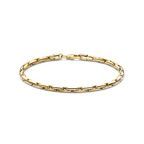 9k armband 3,0 mm 19 cm massief