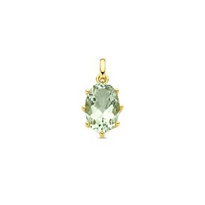 pendentif améthyste verte 20 mm