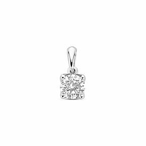hanger lab grown diamant 0.50ct h si 10 mm