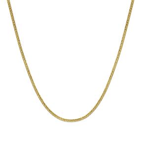 collier gourmette massief 3,8 mm 45 cm
