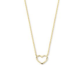 9k collier hart 40 - 42 - 44 cm