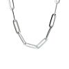 collier paperclip vierkante buis 5,0 mm 45 cm 