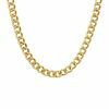 collier gourmette 6,0 mm 45 cm met groot springslot