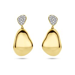 oorhangers diamant 0.20ct (2x 0.10ct) h si 27 mm