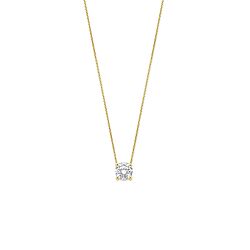 collier lab grown diamant 1.00ct g vs 41 - 43 - 45 cm