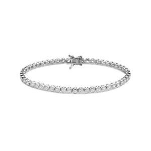 tennisarmband zirkonia 3,4 mm
