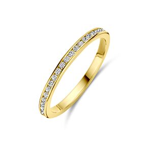 bague empilable zircon