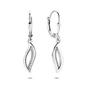 oorhangers zirkonia brisur haak 31,5 mm