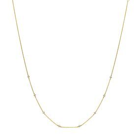anchor zirconia necklace 40 - 42 - 44 cm