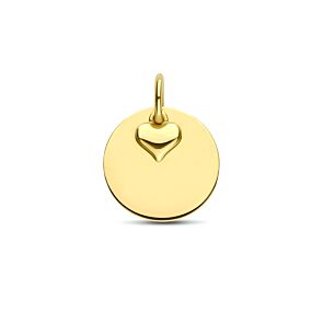 pendentif à faire graver cœur