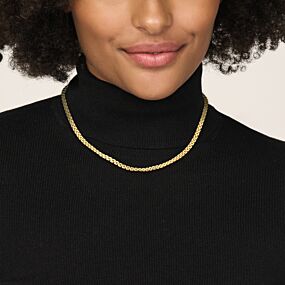 collier panthère 5 mm 43 cm 