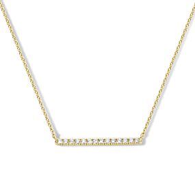 collier diamant 40 - 42 - 44 cm 0.21ct h si
