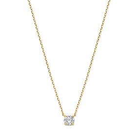 Halskette Zirkonia 0,8 mm 42 cm