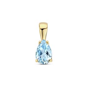 hanger blauw topaas 11 mm