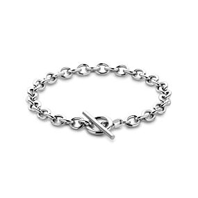 bracelet 6 mm 18,5 cm kapittelslot
