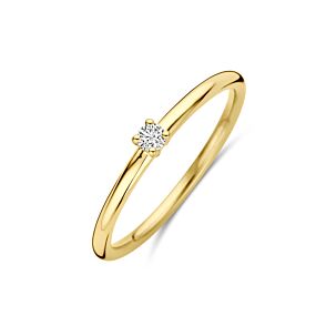 ring diamant 0.05ct h si
