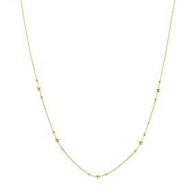 collier bolletjes 42 - 45 cm