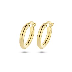 9k oorringen 2,5 mm ronde buis