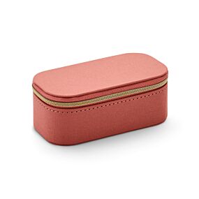 Sieradenbox soft peach velvet 125 x 65 x 50 mm