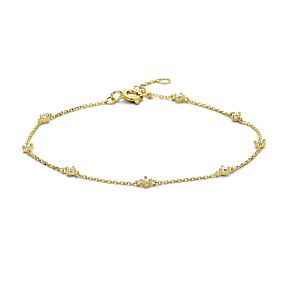 armband zirkonia 16,5 - 17,5 - 18,5 cm