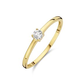 ring met geboortesteen zirkonia april