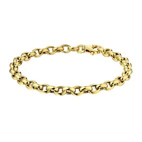 bracelet maille maille jaseron 5,0 mm 19 cm