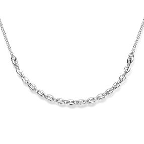 collier koffieboon 3,7 mm 40 + 4 cm