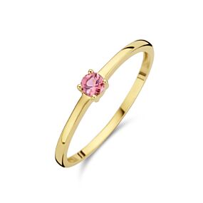 ring met geboortesteen toermalijn oktober