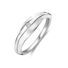 ring lab grown diamant 0.035ct f vs