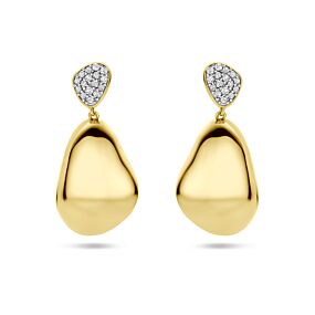 oorhangers diamant 0.20ct (2x 0.10ct) h si 27 mm