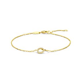 armband zirkonia 16 - 18 cm