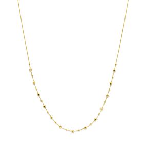 collier bolletjes 42 - 45 cm