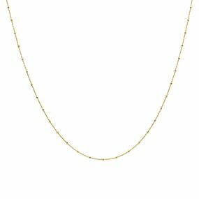 collier boules 1,3 mm 41 + 3 cm