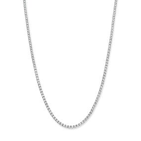 tenniscollier lab grown diamant 5.00ct g si 2,5 mm 42 cm