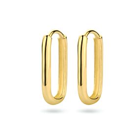 9k klapoorringen paperclip 16 mm