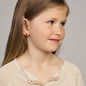 oorknoppen hartje 4 mm