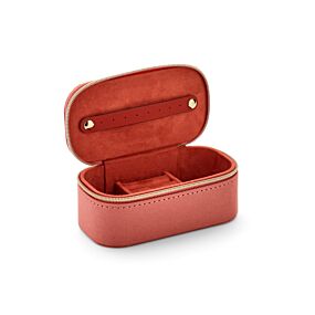 Sieradenbox soft peach velvet 125 x 65 x 50 mm