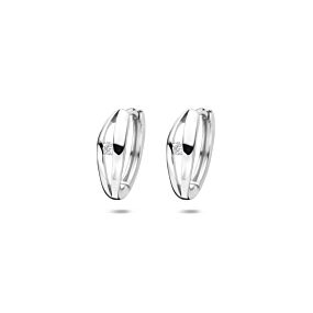 klapoorringen lab grown diamant 0.05ct (2x 0.025ct) f vs 14 mm