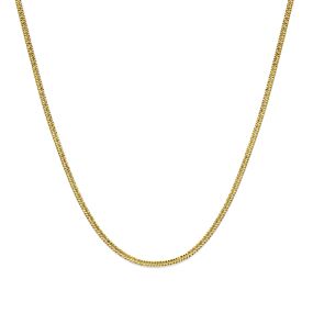 collier gourmette massief 3,8 mm 45 cm