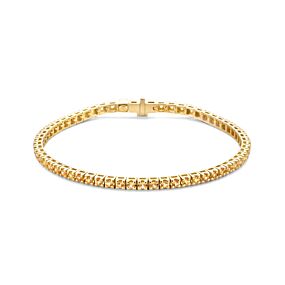 tennisarmband geel saffier 1.786ct