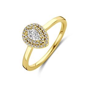 bague diamant 0.36ct h si
