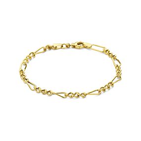 9k armband 4 mm 18,5 cm