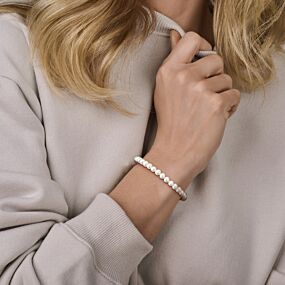armband parels 18 + 3 cm