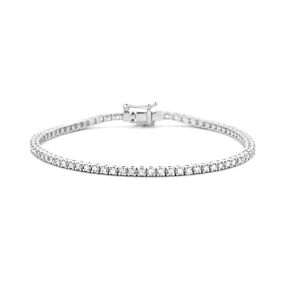 tennisarmband diamant 2.00ct h si 2,3 mm 17,5 cm