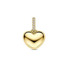 hanger hart diamant 0.03ct h si 9 mm 