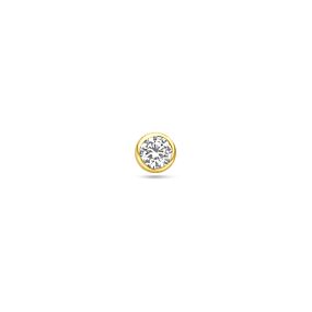 flat back piercing zirkonia 3 mm