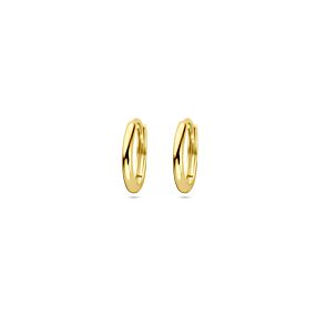 boucles d'oreilles à clip 1,5 mm tube mi-rond